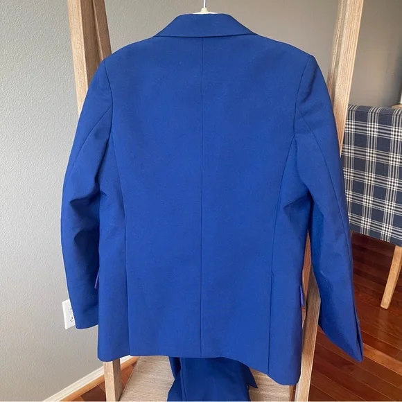 OppoSuits Boy’s Vibrant Blue Suit - Picture 7 of 15